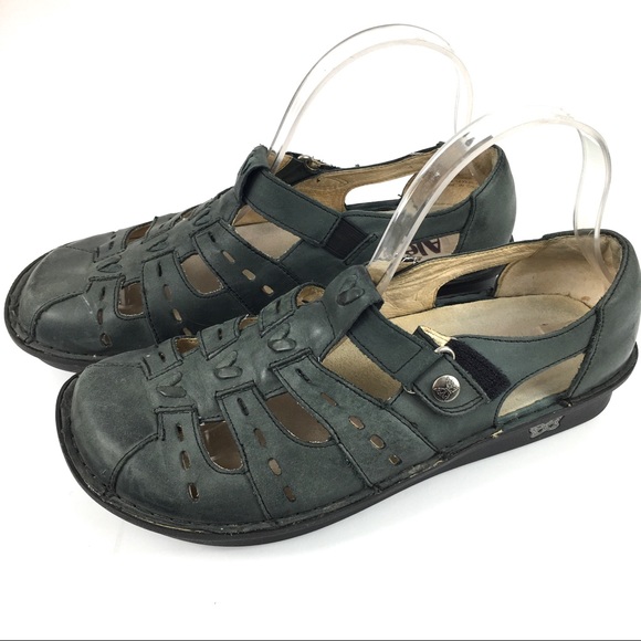Alegria | Shoes | Alegria Pesca Blue Fishermans Sandal | Poshmark